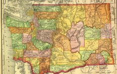 Washington State Map With Counties And Travel Information | Download - Washington State Counties Map Printable