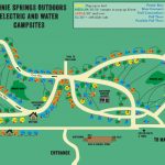 Water & Electric Sites | Ginnie Springs Outdoors | High Springs, Fl   Florida Camping Map