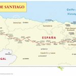 Way Of St. James Map Editorial Image. Illustration Of Destination   Printable Map Of Camino De Santiago
