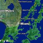 Weather Forecast: Isolated Showers Early Friday, Clear Later   Nbc 6   South Florida Weather Map