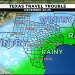 Weather Forecast Leading Into Christmas Hints At Travel   Texas Forecast Map