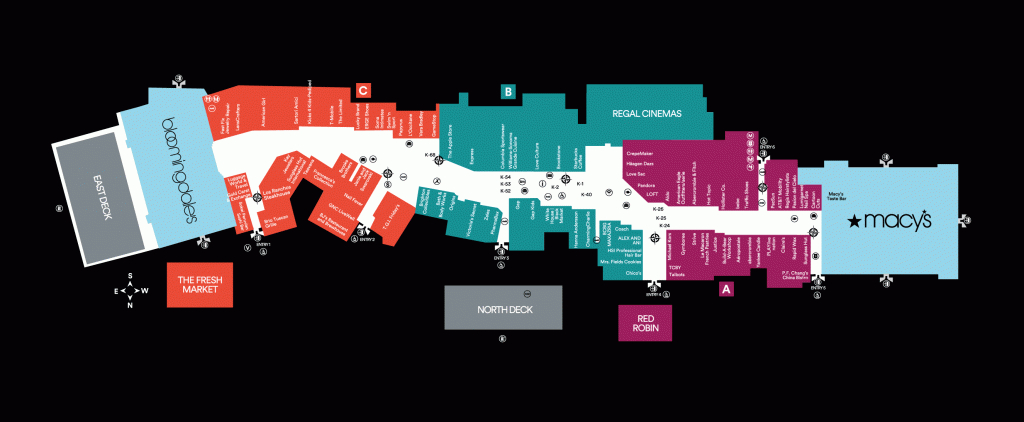 Welcome To The Falls® - A Shopping Center In Miami, Fl - A Simon - Florida Mall Map