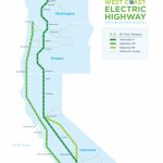 West Coast Green Highway: West Coast Electric Highway   Ev Charging Stations California Map