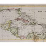 West Indies Antique Map Caribbean Islandswalker 1810   Map Of Florida And Caribbean