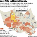 West Nile Virus Texas Zip Code Map | Stadslucht   West Nile Virus Texas Zip Code Map