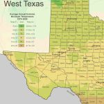West Texas Plant Hardiness Zone Map • Mapsof   Texas Garden Zone Map
