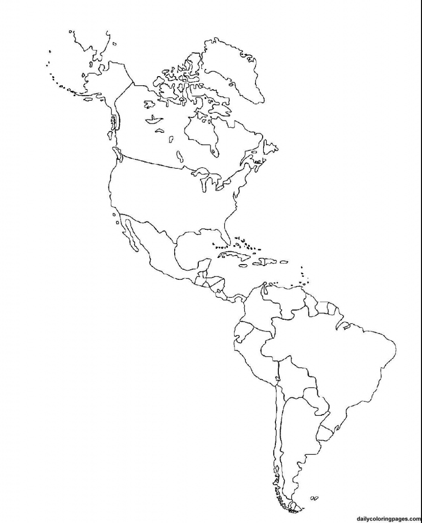 Western Hemisphere Maps Printable And Travel Information | Download - Western Hemisphere Map Printable