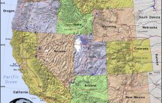 Western United States · Public Domain Mapspat, The Free, Open - Printable Map Of Western Canada