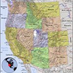 Western United States · Public Domain Mapspat, The Free, Open   Western United States Map Printable