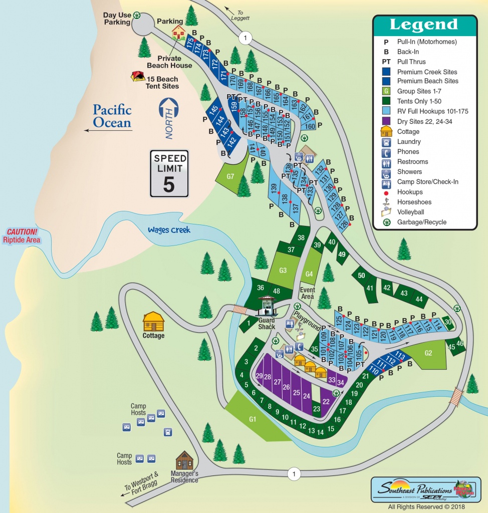 Westport Beach Rv Park In Westport, California | Amenities | Mobilerving - California Rv Resorts Map