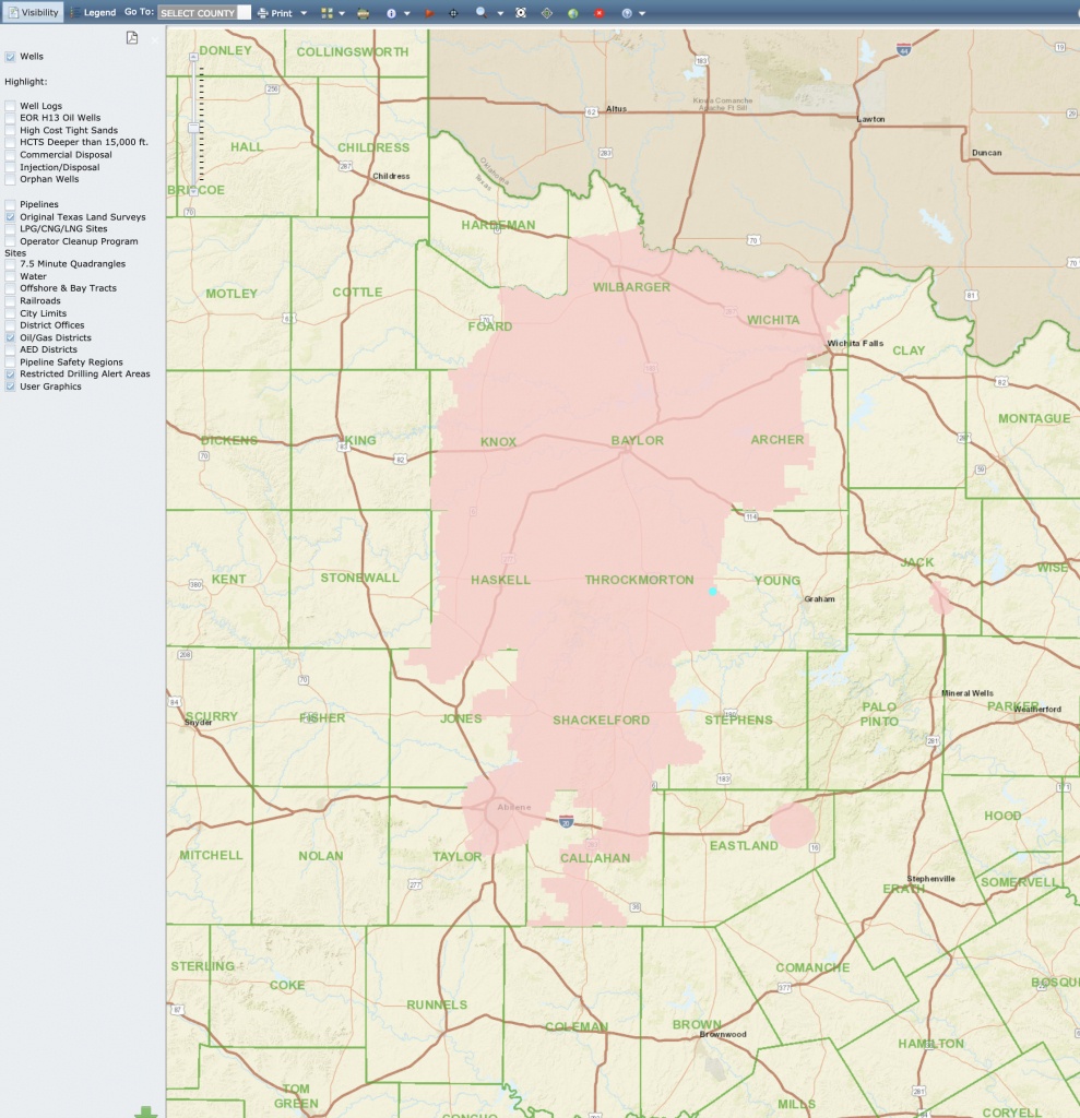 What Does The Pink Area Mean On The Rrc&amp;#039;s Gis Map? - Young County - Texas Rrc Gis Map