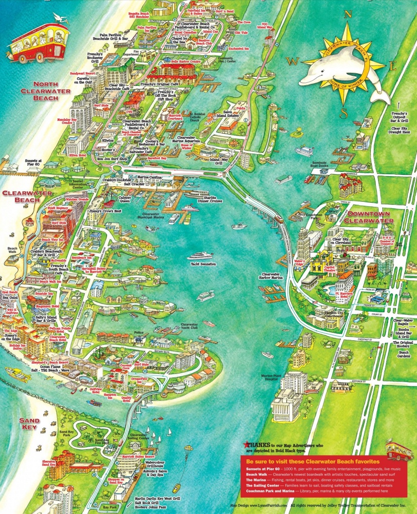 What To Do In Clearwater, Florida | Florida | Clearwater Beach - Clearwater Beach Map Florida