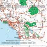 Where Is Ojai California On A Map Road Map Of Southern California   Where Can I Buy A Road Map Of California