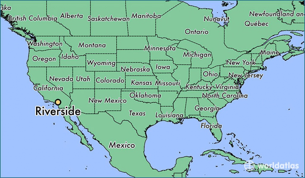 Where Is Riverside, Ca? / Riverside, California Map - Worldatlas - Riverside California Map