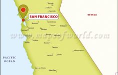 Where Is San Francisco California Map With Cities San Francisco On A - A Map Of San Francisco California