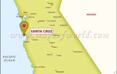 Where Is Santa Cruz Located In California, Usa - Where Is Santa Cruz California On The Map