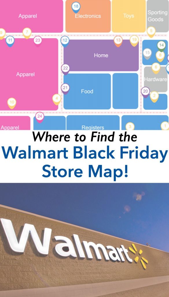 Where To Find The Walmart Black Friday Store Map & Layout - Printable