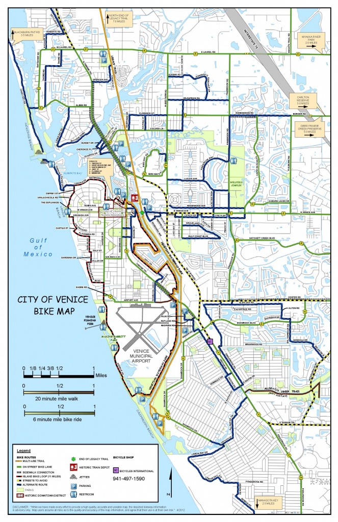 Florida Bicycle Trails Map