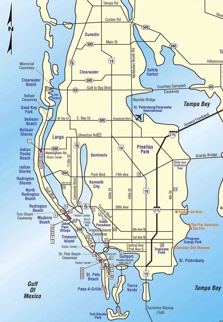While You're Away Home Watch Services - Redington Beach Florida Map