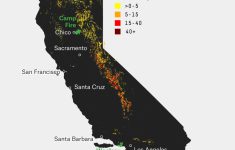 Why California's Wildfires Are So Destructive, In 5 Charts - Northern California Wildfire Map