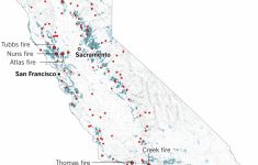 Why The 2017 Fire Season Has Been One Of California's Worst - Los - Map Of Current Forest Fires In California