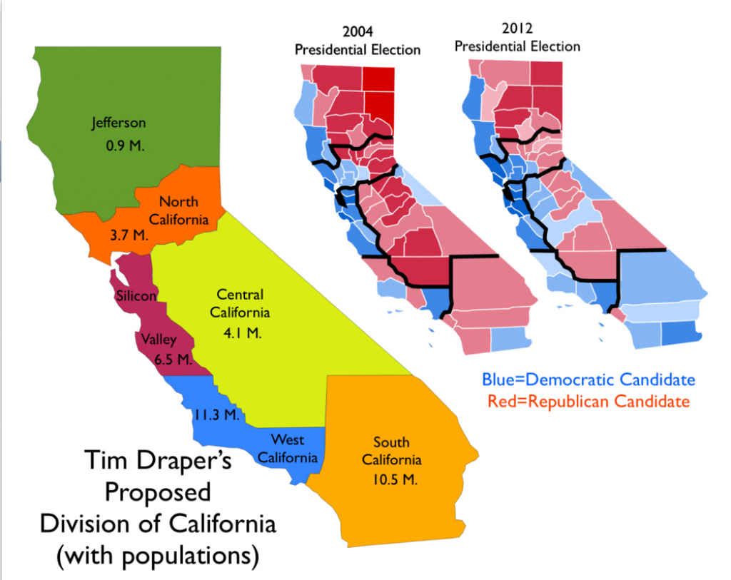 Will There Ever Be A 51St State? : Politicaldiscussion - Funner California Map
