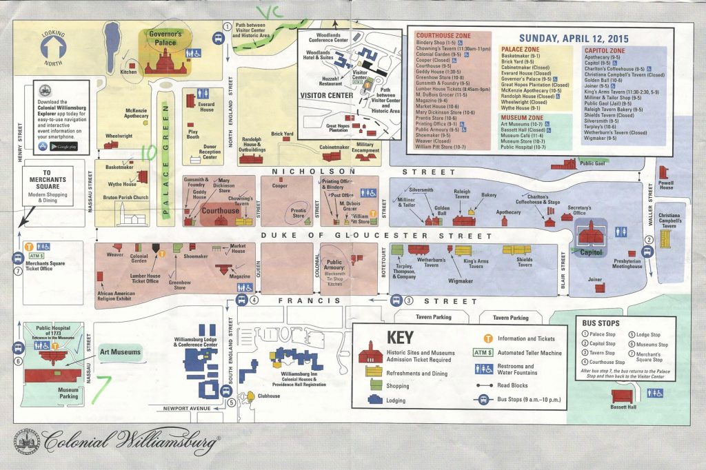 Williamsburg Tourist Map Related Keywords Suggestions Colonial Williamsburg Printable Map 1024x682 
