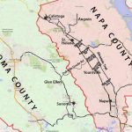 Wine Country Map: Sonoma And Napa Valley   Map Of Sonoma California Area