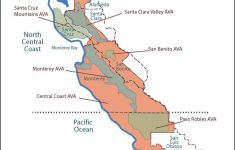 Wine Regions Of Californias Central Coast #wine #wineeducation - Central California Wineries Map