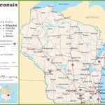 Wisconsin Highway Map   Printable Map Of Wisconsin
