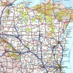 Wisconsin Road Map   Printable Map Of Wisconsin