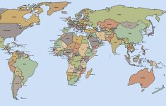 World Atlas Map Worksheet Fresh Printable Maps New Labeled 8 - World - Labeled World Map Printable