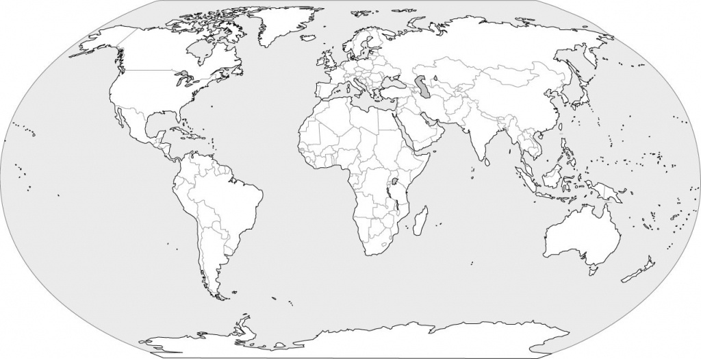 World Map Blank - World Wide Maps - World Map Template Printable