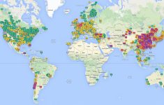 World Map Of Air Quality Index [Oc][1340X671] : Mapporn - Aqi Map California
