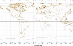 World Map With Latitude Longitude Lines And Travel Information - Map Of World Latitude Longitude Printable