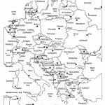 World Regional Europe Printable, Blank Maps • Royalty Free, Jpg   Printable Blank Map Of Italy