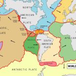 World Tectonic Plates And Their Movement   Yahoo Image Search   World Map Tectonic Plates Printable