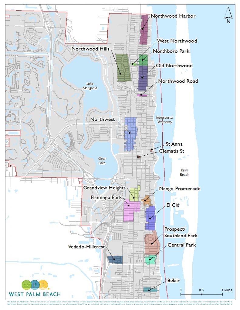 Wpb City Of West Palm Beach Development Services Map Of West Palm