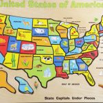 Your Child Learns States And Capitals Map Puzzle Inspirational   California Map Puzzle