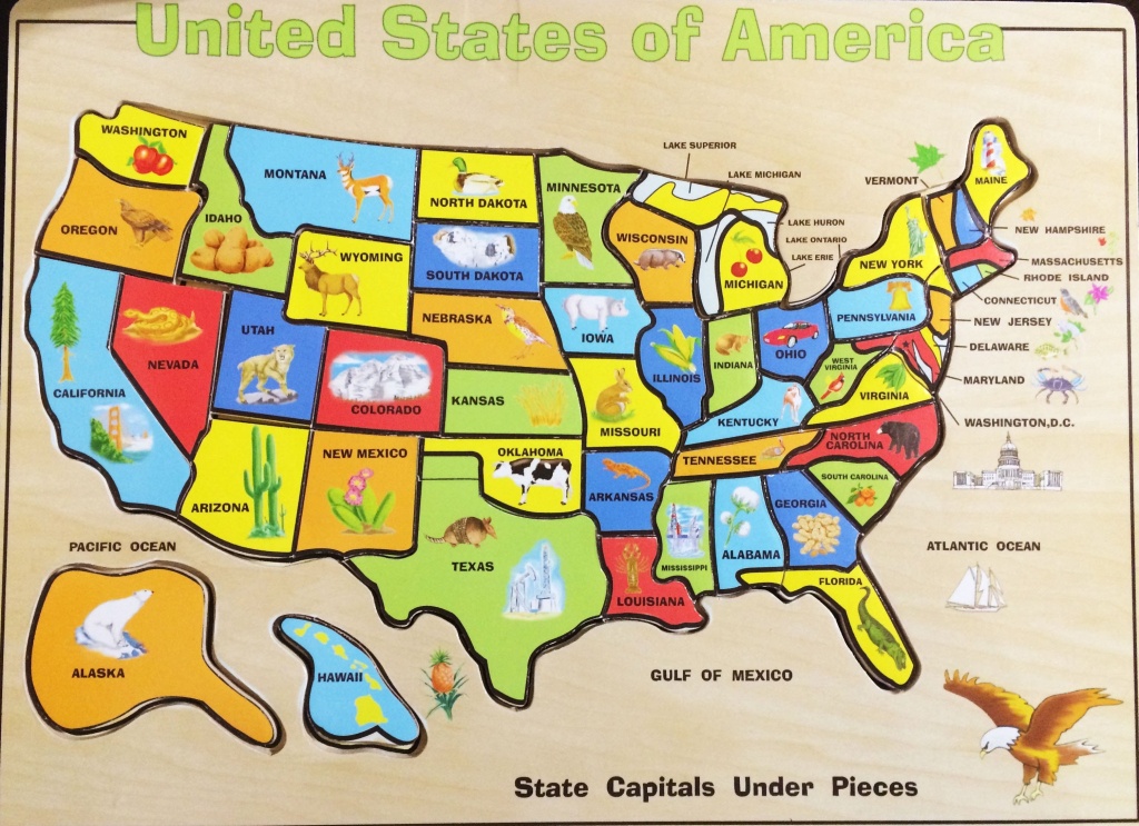 Your Child Learns States And Capitals Map Puzzle Inspirational - California Map Puzzle