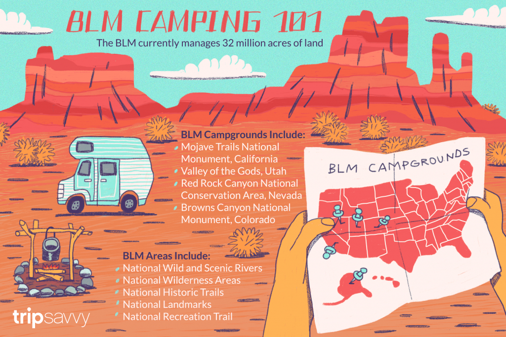 Your Guide To Blm Camping And Recreation - California Blm Camping Map