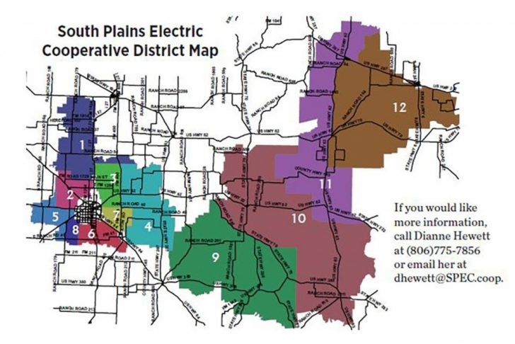 Texas Electric Cooperatives Map