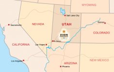 Zion Ponderosa Ranch Resort Location | Directions &amp; Map - Northern California National Parks Map