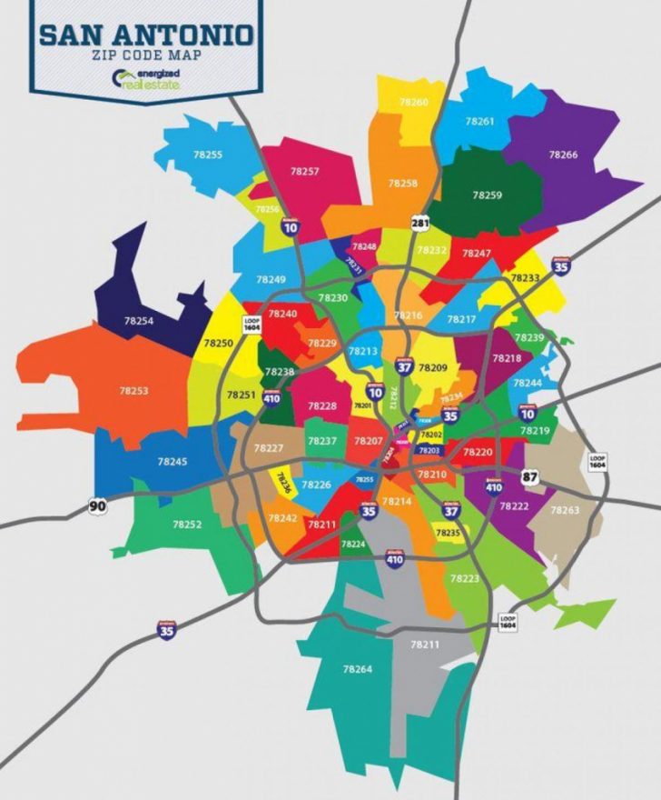 Map Of San Antonio Texas Area